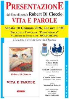 Locandina "Vita e parole"