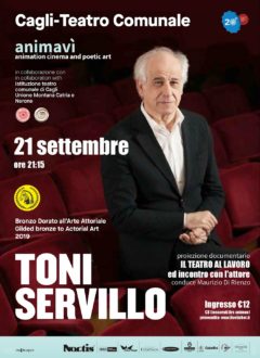 Animavì Festival premia Toni Servillo con il Bronzo Dorato all’arte della recitazione-locandina