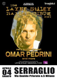 Layne Staley tribute locandina-in