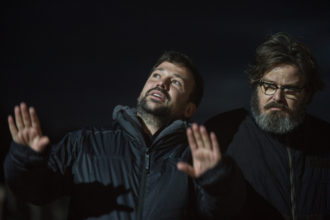 Film "Il grande passo" - A.Padovan, G.Battiston - backstage