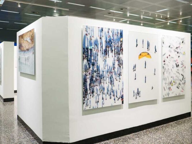 Mostra White Entropy a Malpensa