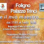 Locandina mostra e il mio maestro